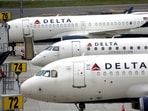 A Delta flight from Barcelona to Boston made an emergency landing in Porto.(REUTERS/ Representative image)