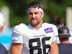 Dalton Schultz has had a quiet first half against the Indianapolis Colts.