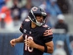 Chicago Bears quarterback Caleb Williams has a Grade 2 hamstring injury, typically requiring three to four weeks for recovery.