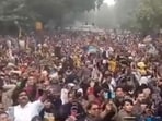The police noted that the footage being circulated was from a past event.