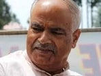Koul relinquished his post as he has paved way for Akshay Kumar, who could be the new general secretary from Himachal Pradesh having lot of experience on the organisational setup. (HT File)