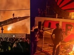 LPU students went on a rampage over the rumours, police said.