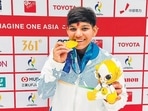 Nikita grew up in Haryana and began training at eight, while her three younger sisters also followed her into the sport. (HT)