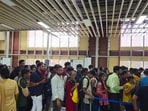 Pune Metro recorded 4,832,915 passengers travelling on its network between September 14 and September 25 during this year’s Ganeshotsav. (HT)