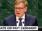 Germany hits Russia at UNGA, vows to keep backing Ukraine…