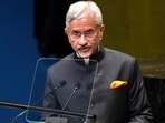 Subrahmanyam Jaishankar, India's external affairs minister, during the United Nations General Assembly (UNGA) in New York, US, on Saturday, Sept. 26, 2026. 