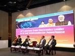 Union minister Jitin Prasada at the UP International Trade Show in Greater Noida on Saturday. (SOURCED IMAGE)