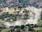 Yemen's Houthi-run health ministry said seven people were killed and 40 injured, including children, in a strike on shops at a market in the Mawiya junction in Taiz province on Sunday.