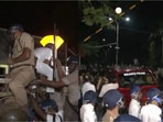 Students alleged that ABGP members attacked them, while the organisation claimed that its programme was disrupted.(Screengrab/ANI)