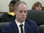 Caleb Flynn, 40, stands trial for the charge of aggravated murder pertaining to the fatal shooting of Ashley Flynn that occurred on 16 February.