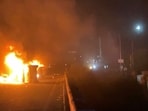 Violence esclates at Lovely Professional University in Punjab during protest. 
