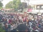 సచివాలయం ఉద్యోగుల నిరసన