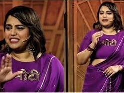 ‘মোটি’ লেখা ব্লাউজ পরে প্রতিবাদ স্বরার