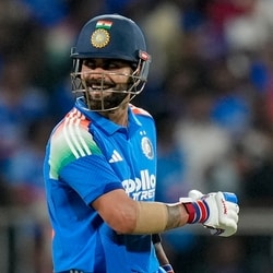Virat Kohli scored 139* in the first ODI against West Indies.