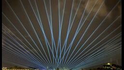 Police ban laser beams near Delhi's Indira Gandhi International Airport over safety hazard Police ban laser beams near Delhi's Indira Gandhi International Airport over safety hazard