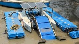 Unmanned electric boats to remove marine waste at Sassoon Dock, Jamshedji Port Unmanned electric boats to remove marine waste at Sassoon Dock, Jamshedji Port