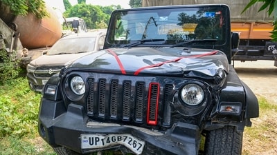 Police identified the Thar driver and bound him down (apprehended and released). They said two other occupants were also drunk. (Representative/Sunil Ghosh / Hindustan Times)