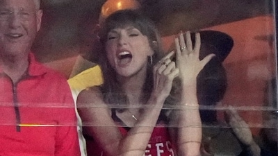 Taylor Swift has attended both Chiefs games so far in the 2026 season. (AP Photo/Charlie Riedel) Taylor Swift has attended both Chiefs games so far in the 2026 season. (AP Photo/Charlie Riedel)