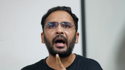 New Delhi: Cockroach Janta Party (CJP) co-convener Ashutosh Ranka addresses a press conference, in New Delhi, Thursday, Sept. 24, 2026. (PTI Photo/Karma Bhutia)(PTI09_24_2026_000249A) (PTI) New Delhi: Cockroach Janta Party (CJP) co-convener Ashutosh Ranka addresses a press conference, in New Delhi, Thursday, Sept. 24, 2026. (PTI Photo/Karma Bhutia)(PTI09_24_2026_000249A) (PTI)