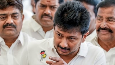 Udhayanidhi Stalin alleged that ruling party members, particularly ministers and legislators, focused more on praising Vijay than on addressing governance issues. (File Photo/PTI) Udhayanidhi Stalin alleged that ruling party members, particularly ministers and legislators, focused more on praising Vijay than on addressing governance issues. (File Photo/PTI)