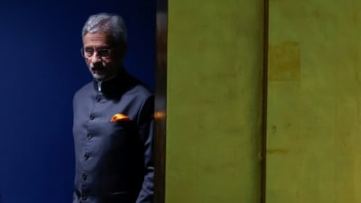 রাষ্ট্রসংঘের সাধারণ পরিষেদর অধিবেশনে ভারতের বিদেশমন্ত্রী এস জয়শংকর। (ছবি সৌজন্যে রয়টার্স)