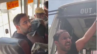 CJP co-convener Ashutosh Ranka, who was among those detained, alleged, “Police were acting like goons since morning, it was a peaceful meeting at a private property but police kept detaining our team members and now all of us have been detained.” (X Screengrab)