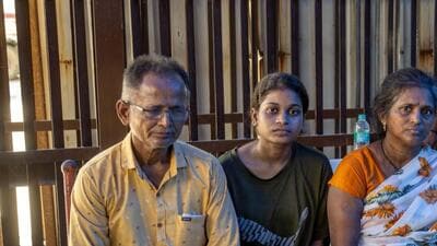 iMumbai, India - September 27, 2026: Family members of the Two men, identified as Prabhakar Dhanivar, 24, and Bhavin Desai, 18, died after reportedly suffering suffocation inside a public toilet near Mrunaltai Bridge, opposite the Parsi Panchayat Gate in Ram Mandir (East) in mumbai, India, on Sunday, September 27, 2026. (Photo by Satish Bate/ Hindustan Times) (Hindustan Times) iMumbai, India - September 27, 2026: Family members of the Two men, identified as Prabhakar Dhanivar, 24, and Bhavin Desai, 18, died after reportedly suffering suffocation inside a public toilet near Mrunaltai Bridge, opposite the Parsi Panchayat Gate in Ram Mandir (East) in mumbai, India, on Sunday, September 27, 2026. (Photo by Satish Bate/ Hindustan Times) (Hindustan Times)