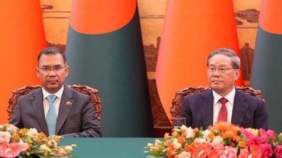চিন সফরে গিয়ে তিস্তা মাস্টারপ্ল্যান নিয়ে কথা বলেছিলেন বাংলাদেশের প্রধানমন্ত্রী তারেক রহমান। (ফাইল ছবি, সৌজন্যে ফেসবুক Tarique Rahman) চিন সফরে গিয়ে তিস্তা মাস্টারপ্ল্যান নিয়ে কথা বলেছিলেন বাংলাদেশের প্রধানমন্ত্রী তারেক রহমান। (ফাইল ছবি, সৌজন্যে ফেসবুক Tarique Rahman)