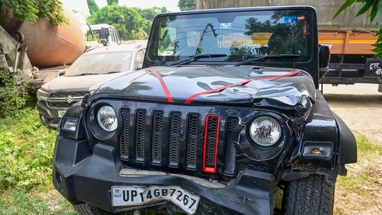 Police identified the Thar driver and bound him down (apprehended and released). They said two other occupants were also drunk. (Representative/Sunil Ghosh / Hindustan Times)