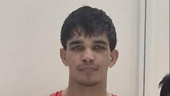 Ankush Panghal, India’s 80kg boxer, who reached the semi-finals at the Aichi-Nagoya Asian Games to be assured of at least a bronze. (Boxing India)