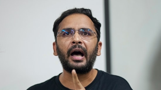 New Delhi: Cockroach Janta Party (CJP) co-convener Ashutosh Ranka addresses a press conference, in New Delhi, Thursday, Sept. 24, 2026. (PTI Photo/Karma Bhutia)(PTI09_24_2026_000249A)