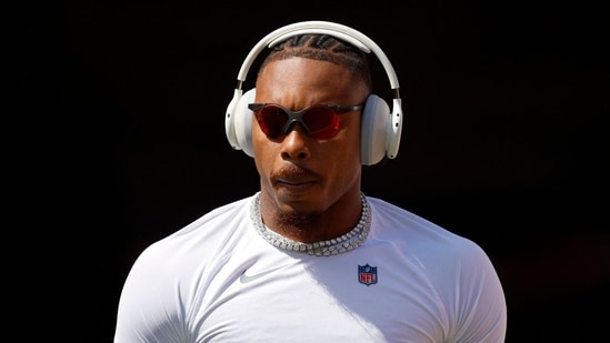 Minnesota Vikings looks on prior to the game against the Tampa Bay Buccaneers at Raymond James Stadium on September 27.