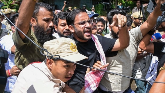 Ashutosh Ranka and over 30 CJP workers were detained earlier on Sunday ahead of the party’s scheduled regional volunteers’ meeting.