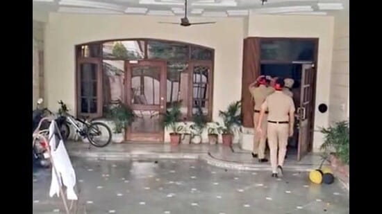 Police officials, familiar with the probe, said the questioning was aimed at determining whether any family member had a role or knowledge of the alleged offence. (HT)