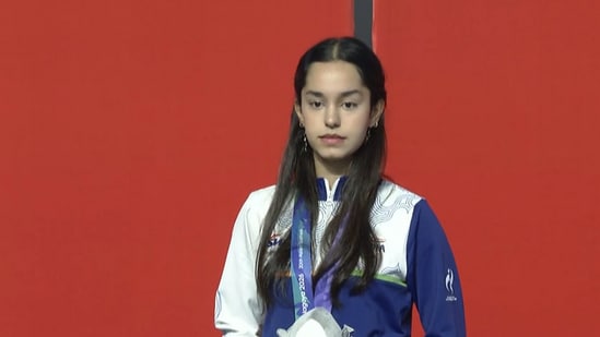 The young Indian was outclassed in the final by Malaysia's Sivasangari Subramaniam.