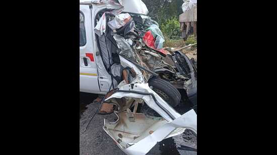 The case is being registered under BNS sections covering death by negligence, rash driving and grievous hurt caused by an act endangering life or safety. (HT)
