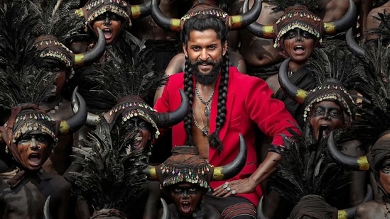 The Paradise worldwide box office collection day 3: Nani in a still from the Srikanth Odela film.