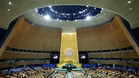The UN headquarters in New York.