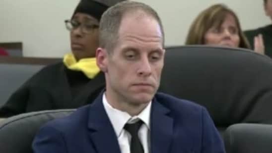 Caleb Flynn, 40, stands trial for the charge of aggravated murder pertaining to the fatal shooting of Ashley Flynn that occurred on 16 February.