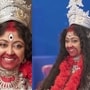 মিষ্টি সুস্মিতা ধরা দিলেন কালী সাজে