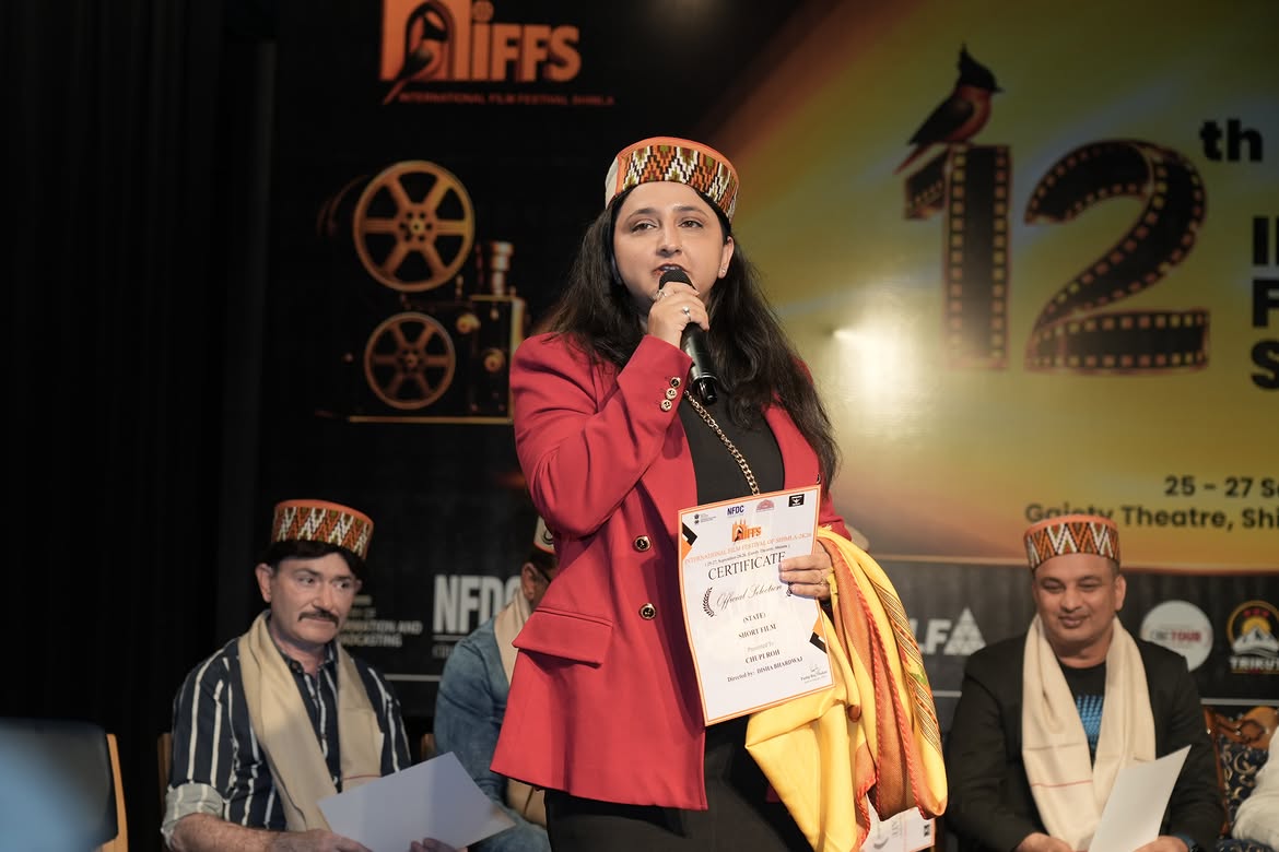 Chupi Roh director Disha Bhardwaj. (Photo: Instagram/iffshimla)