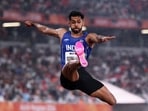 Murali Sreeshankar won the silver in the men's long jump.