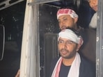 Those detained included the pressure group’s National Co-Convenor Ashutosh Ranka, East and North-East In-charge Ankit Bhardwaj, Joint Secretary Premakash Golu, and Assam Coordinator Sahil.