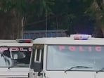 The fine was imposed for allegedly placing flex boards at public places in PMG and Vazhuthacaud.
