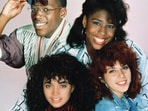 The cast of A Different World, the hit '90s sitcom now back with a Netflix sequel series.(X/ @TheDustinFitz)