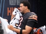 Caleb Williams suffered the injury late in Chicago's matchup with the Minnesota Vikings.
