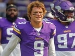 New York acquired Minnesota Vikings quarterback J.J. McCarthy.