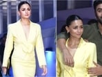 Alia Bhatt dazzles in butter-yellow Givenchy ensemble.(Instagram)