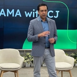 Mark Zuckerberg announced a new AI platform for enterprise customers which will be led by  Chirantan 'CJ' Desai.
