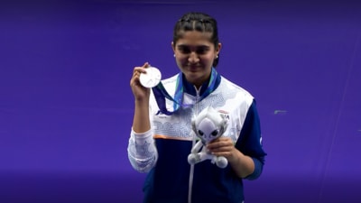 Asian Games: Esha wins 25m pistol silver after a tense shoot-off Asian Games: Esha wins 25m pistol silver after a tense shoot-off